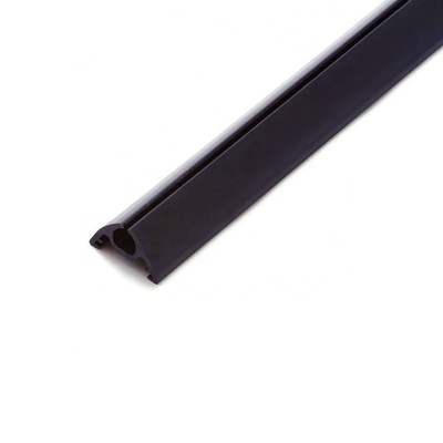 T3-T8 Decoiling a temperatura de aluminio Reloj de cortina de pista Poles de ferrocarril Pistas Accesorios Negro anodizado