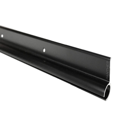 Perfil de aluminio de extrusión personalizado para revestimiento de polvo anodizante de plata de ventanas y puertas