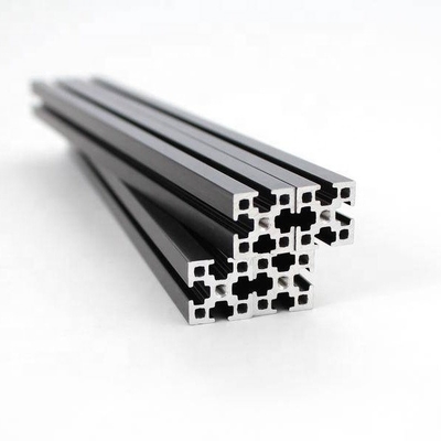 Profil de extrusión de aluminio 4080 C de viga de aluminio H-Beam para el proceso profundo y desenrollamiento
