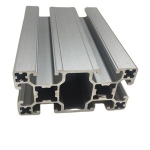 Profil de extrusión de aluminio 4080 C de viga de aluminio H-Beam para el proceso profundo y desenrollamiento