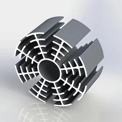 Perfiles de aluminio extrudido de disipación de calor mejorada para disipadores de calor anodizados personalizados