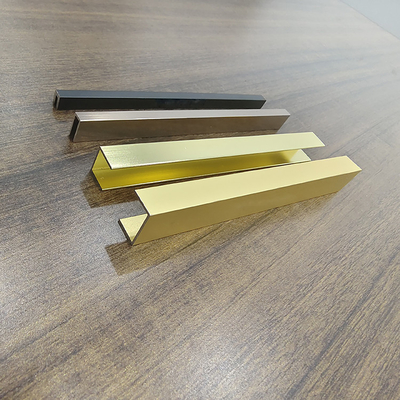 T3-T8 Temperado de aluminio recorte de esquina perfil de ángulo en forma de L para Shengxin decorativo