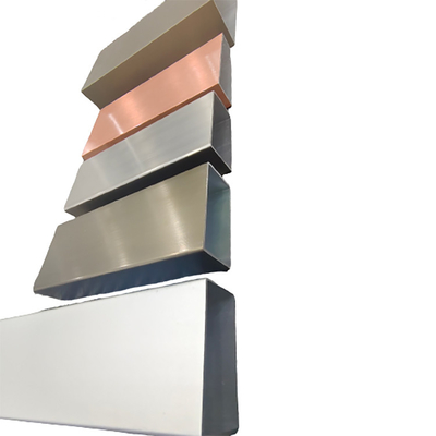 Color personalizado 6063 Anodizado perfil de marco de aluminio para ventanas y puertas sistema