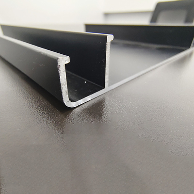 Perfiles de ventana corredera de diseño moderno de aluminio con acabado anodizado cumplen con el estándar GB