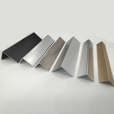 Shengxin personalizado Decorativo L Tiles Protección de borde Tiles de aluminio Trim para la pared