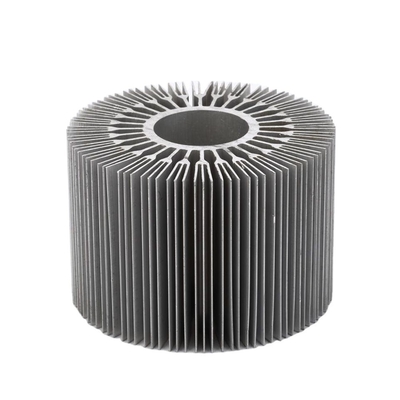 Profile de disipador de calor de aluminio anodizado negro para ventanas y puertas Shengxin 6063 T5