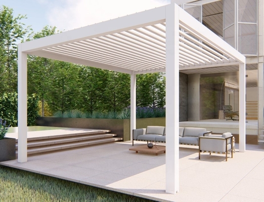 Decoración aleación 6063/6061/6005/6060 T5/T6 Pergola de aluminio Decoración del perfil del dosel