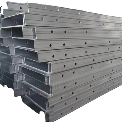 Material principal de PVC Profiles de aluminio de extrusión de la serie 6000 T5 T6 para sistemas de encofrado de construcción