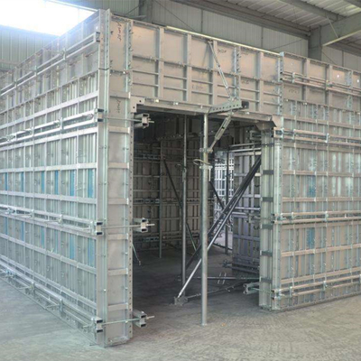 Material principal de PVC Profiles de aluminio de extrusión de la serie 6000 T5 T6 para sistemas de encofrado de construcción