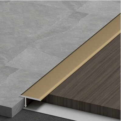 Estándar GB5237-2008 Revestimiento de azulejos de perfil T de aluminio para el suelo de la pared Revestimiento de azulejos de forma T
