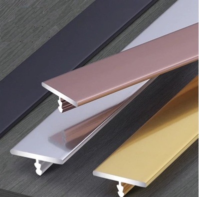 Shengxin Plata Blanco Verde Rojo Amarillo línea de faldas de aluminio perfil de recorte para la decoración de azulejos de recorte de suelo