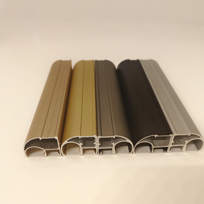 Alta tolerancia T5 T6 6063 perfil de aluminio personalizado para armario en varios colores