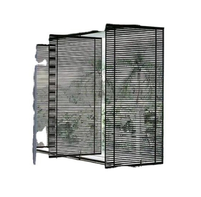 0Perfiles de aluminio de espesor de.30 mm para el recubrimiento en polvo de pérgola y las opciones de anodización