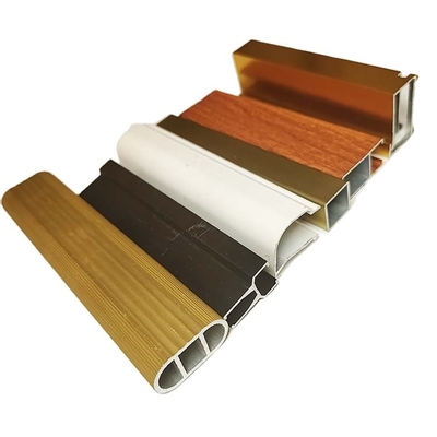 Extrusiones de aluminio de alta resistencia y de peso ligero para perfiles de paredes de cortina contemporáneos