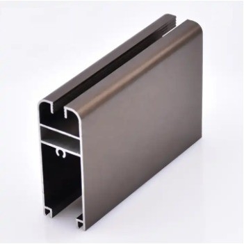 Perfiles de puertas y ventanas deslizantes de extrusión de aluminio personalizados con servicio OEM ODM