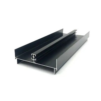 Perfiles de puertas y ventanas deslizantes de extrusión de aluminio personalizados con servicio OEM ODM