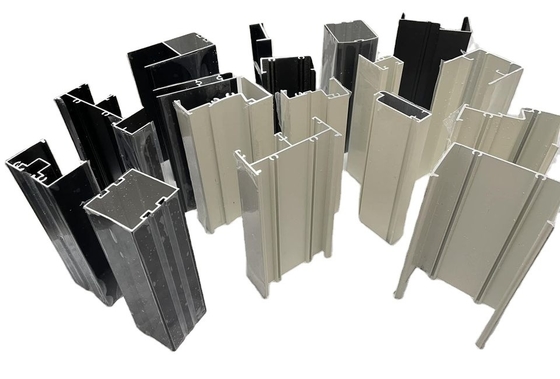 Profil de aluminio de diseño moderno para puertas y ventanas Profil de aluminio para ventanas de marco cumple con el estándar GB