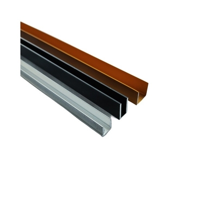 Profil de aluminio de diseño moderno para puertas y ventanas Profil de aluminio para ventanas de marco cumple con el estándar GB