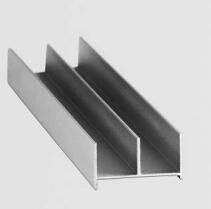 Perfiles de aluminio para México Puertas de baño Anodizante de plata recubrimiento en polvo blanco