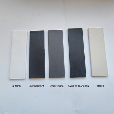 Perfiles de aluminio para México Paredes divisorias 6063 Anodizado de aleación de aluminio y grano de madera