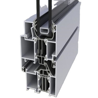 6063 T5 Perfiles de extrusión de aluminio para revestimiento en polvo y anodizado de marcos de ventanas