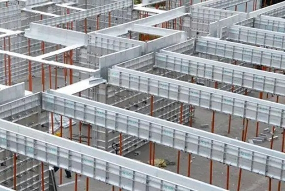 Sistema de encofrado y columnas de aluminio de construcción con perfiles de espesor de 0,8 mm a 2,0 mm