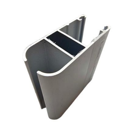 Puertas correderas y ventanas personalizadas con perfiles de aluminio Dorado avanzados