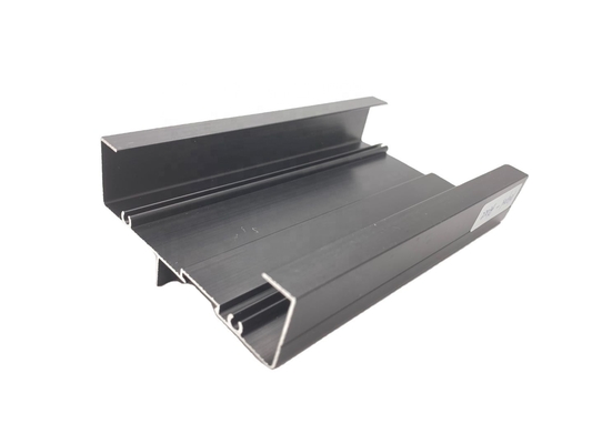 Profile de aluminio 6063 T5 de alta tolerancia para diseño de ventanas y puertas de parrillas modernas