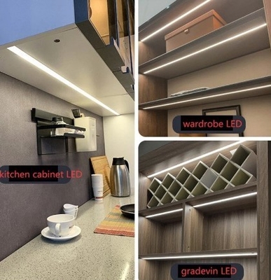 Perfil de aluminio personalizado para espejo LED T3-T8 Temperatura 5.8-6.0M longitud por Shengxin