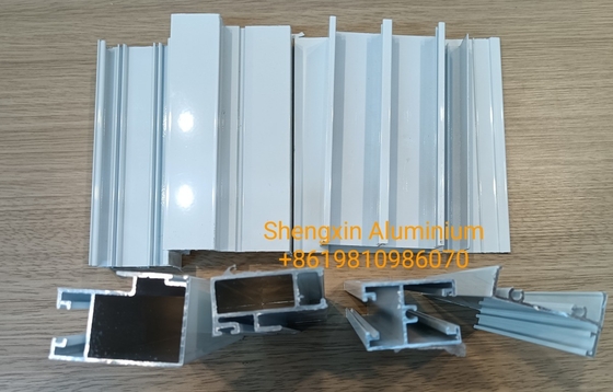 Profil de extrusión de aleación de aluminio 6063 para ventanas y puertas en México