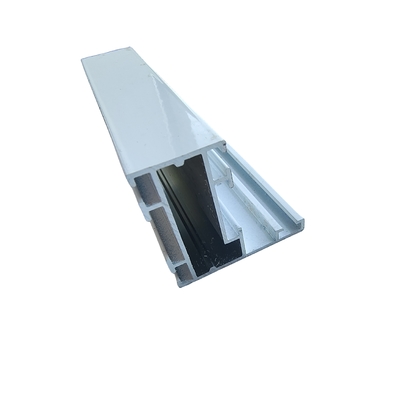 6063-T5 Aluminio de mejor grado de la serie 6000 Anodizing Profiles de plata para ventanas