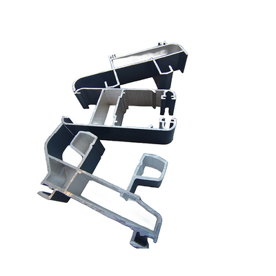 Perfiles extrusos de aluminio personalizados de la serie 6000 para la construcción en diferentes tamaños