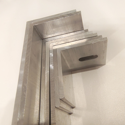 Temper T3-T8 Perfiles de ángulo de aluminio personalizados para soportes de cortinas de fachada Serie 6000