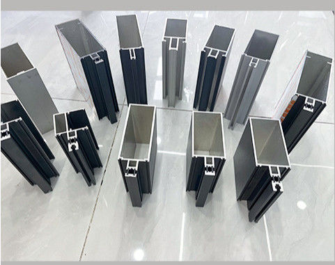 Profiles de ventanas corredizas de aluminio anodizado personalizados Extrusión Estándar GB5237.1-2008