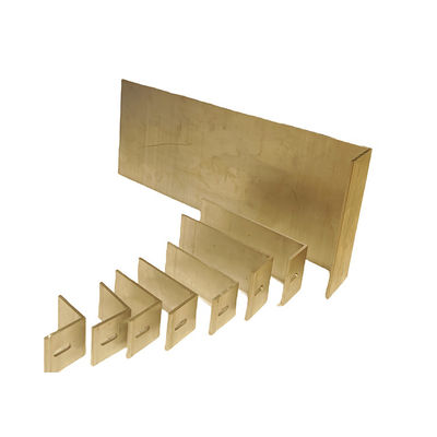 Perfiles de extrusión de aluminio OEM personalizados Barras de esquina de anodizado de plata Perfiles de forma L