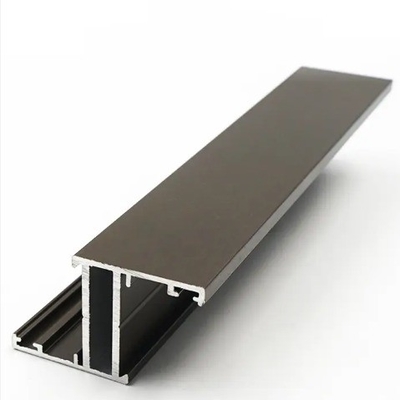 Perfiles de extrusión de aluminio de la serie 6000 personalizados en canal U para Sudáfrica y Zimbabwe