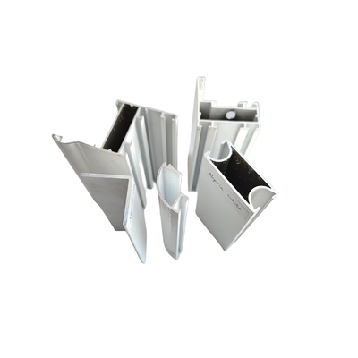 6063-T5 Material del marco de aluminio Perfil de aluminio para puertas y ventanas de diseño moderno