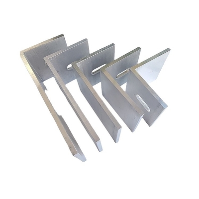 Perfiles de soporte de soporte de aluminio de tolerancia de precisión para fachadas y paredes cortinas