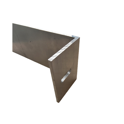 Profiles de extrusión de aluminio anodizado L Esquina de ángulo de aluminio con aleación de la serie 6000