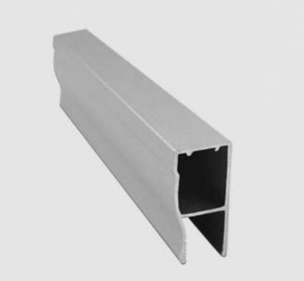 Perfil de aluminio para ventanas corredizas cumple con el estándar GB y acabado de molino desde arriba