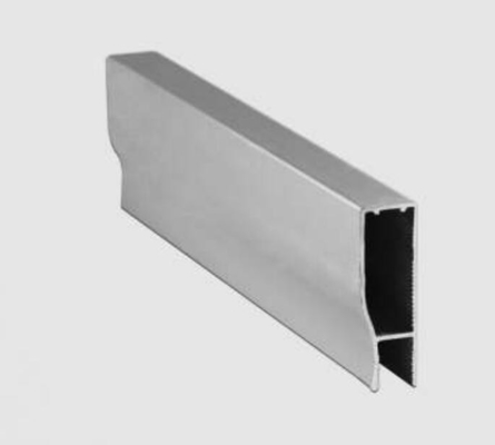 Perfil de aluminio para ventanas corredizas cumple con el estándar GB y acabado de molino desde arriba