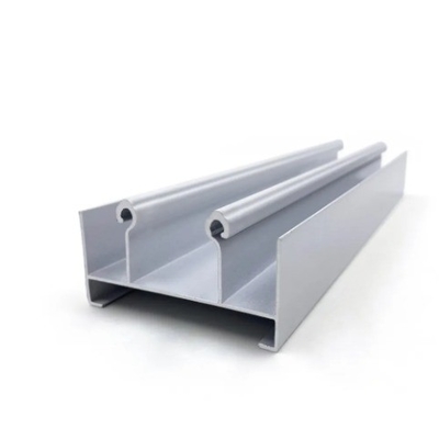 Material de acero de superficie terminada marcos de aluminio para puertas y ventanas en el mercado de México