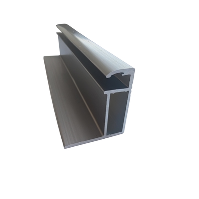 Porte de polímero tipo 6063-T5 Cuadro de aluminio Perfiles de gabinete de cocina de aluminio personalizados
