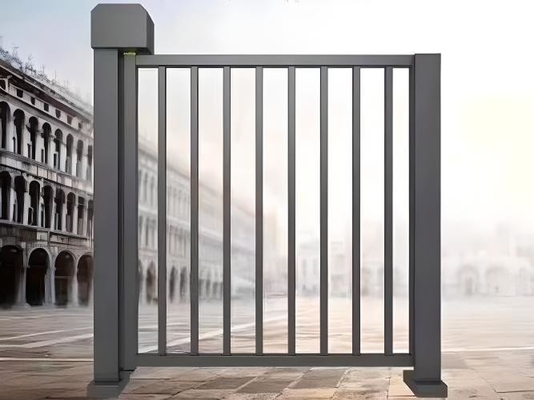 Paneles de vallas de acero galvanizado de aleación de hierro y aluminio para función protectora