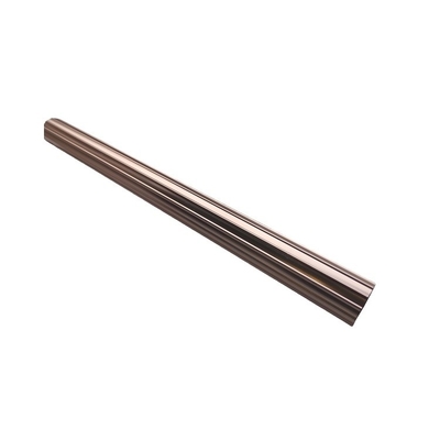 Tratamiento de superficie a medida 6063 T5 Aluminio perfiles extrudidos tubo redondo de varios tipos