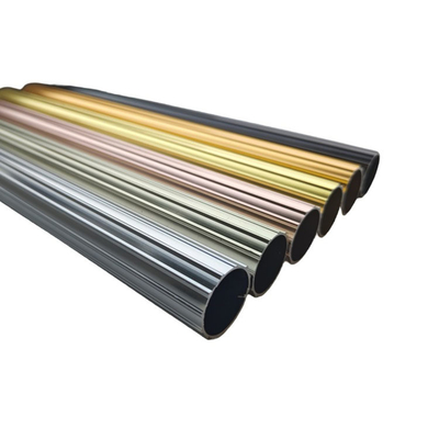 Anodizado 6063 6061 Profiles de aleación de aluminio personalizados Tubo de perfiles de extrusión de aluminio