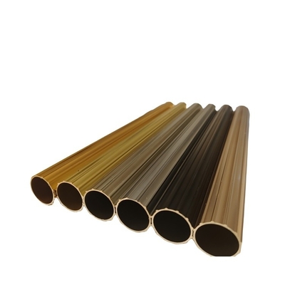 Tubos de aluminio 6061 6063 de dureza personalizada para decoración anodizada de ventanas y puertas