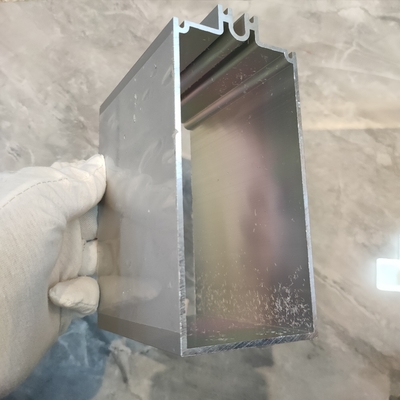 Servicio OEM ODM incluido perfiles de aluminio de grano de madera para proyectos de paredes cortinas