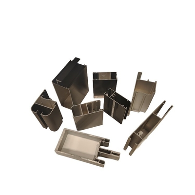6063 6061 Perfiles de aleación de aluminio para ventanas y puertas de corte térmico en el mercado dominicano