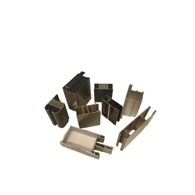 6063 6061 Perfiles de aleación de aluminio para ventanas y puertas de corte térmico en el mercado dominicano
